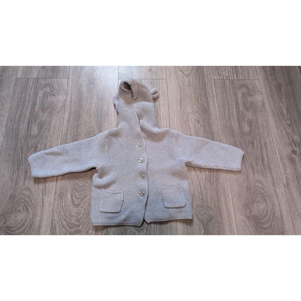 GAP Baby Girl's Grey Knit Sweater size 18-24 months